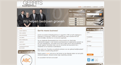 Desktop Screenshot of gerritsacc.nl